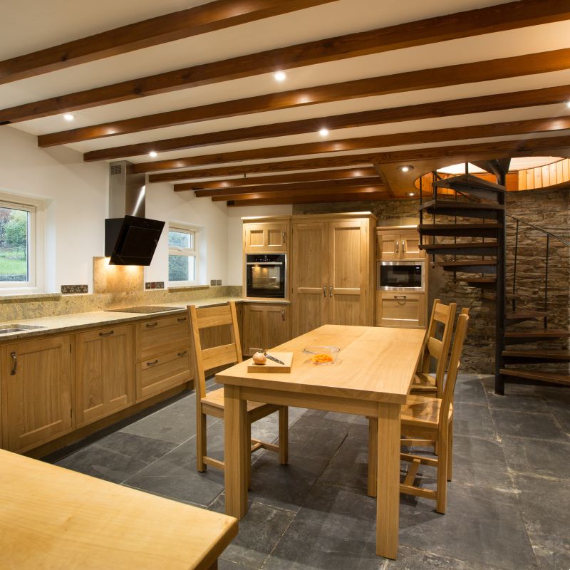 Oak Farmhouse Kitchen